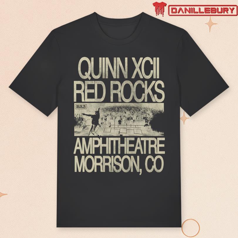 Quinn XCII 2025 Red Rocks Photo Tee