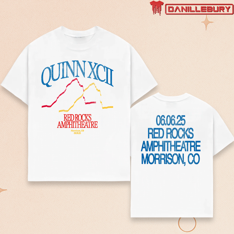 Quinn XCII 2025 Red Rocks Tee