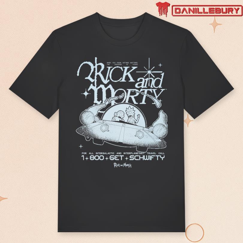 Rick and Morty 1-800 Get Schwifty T-shirt