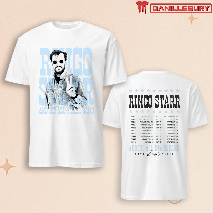 Ringo Starr And His All Starr Band Tour 2025 T-shirt