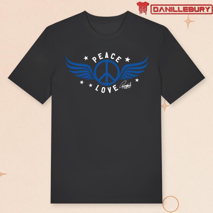Ringo Starr Peace Love Winged Tee