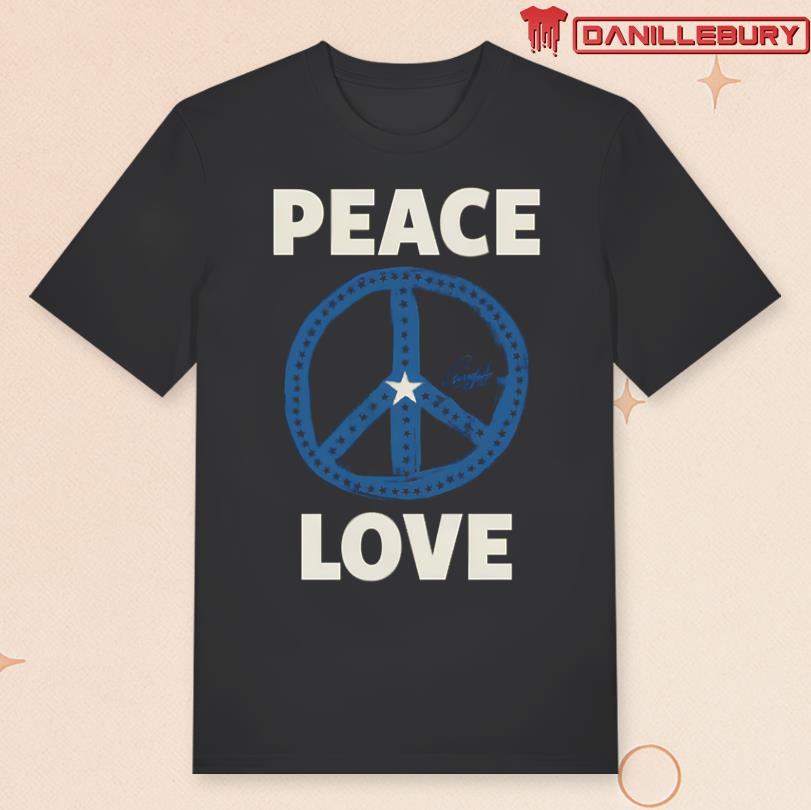 Ringo Starr Shirt Peace Love Star Center