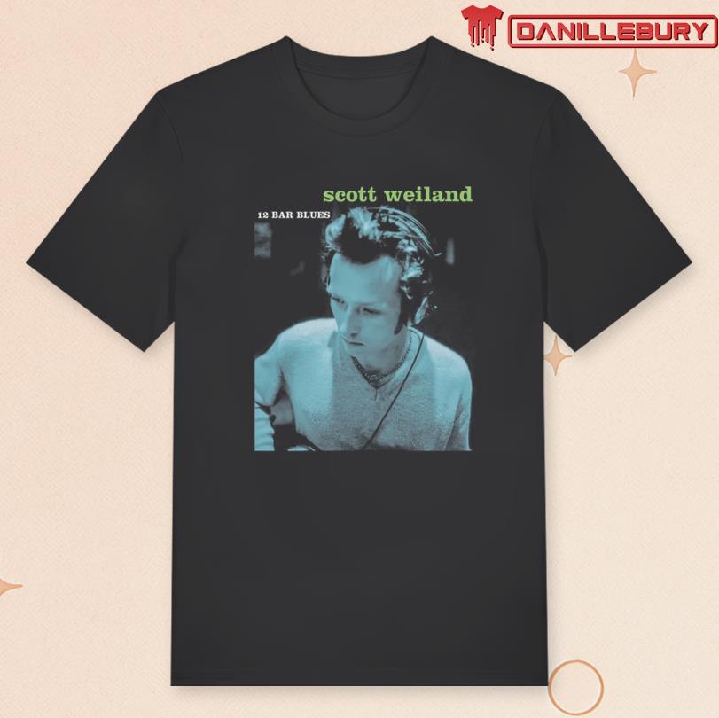 Scott Weiland 12 Bar Blue T-shirt