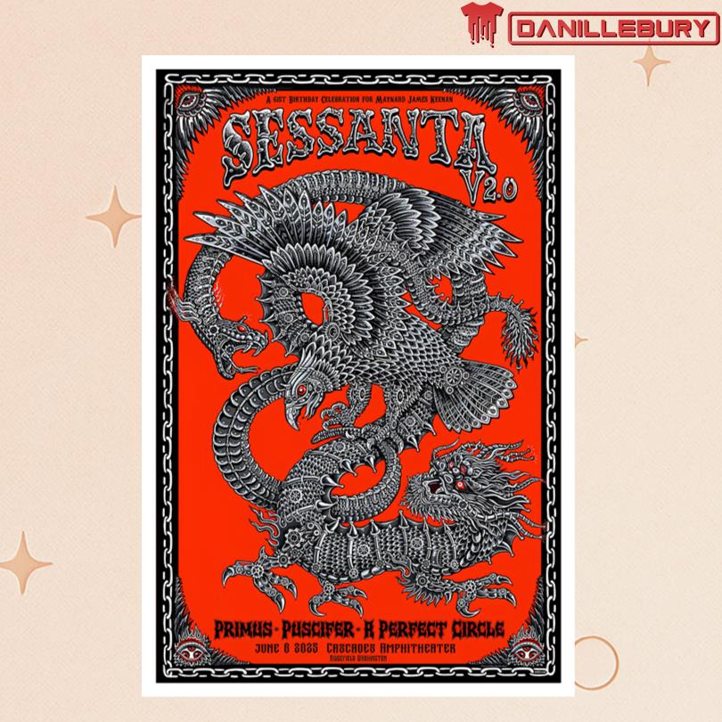 Sessanta At Inn Style Resorts Amphitheater Ridgefield June 26 2025 Tour Poster