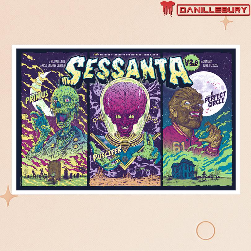 Sessanta Saint Paul MN June 1 2025 Tour Poster