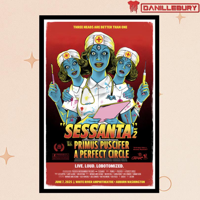 Sessanta V 20 Tour At Auburn WA June 7 2025 Poster