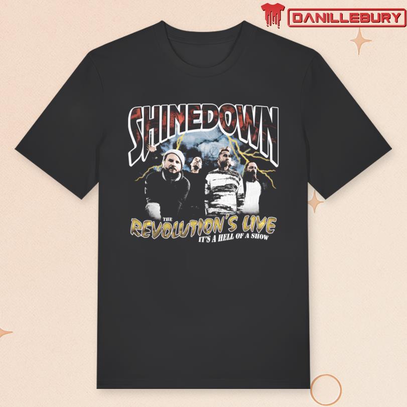 Shinedown Band Bootleg Photo Tee