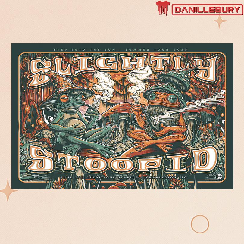 Slightly Stoopid June 15 2025 Charleston SC Event Poster