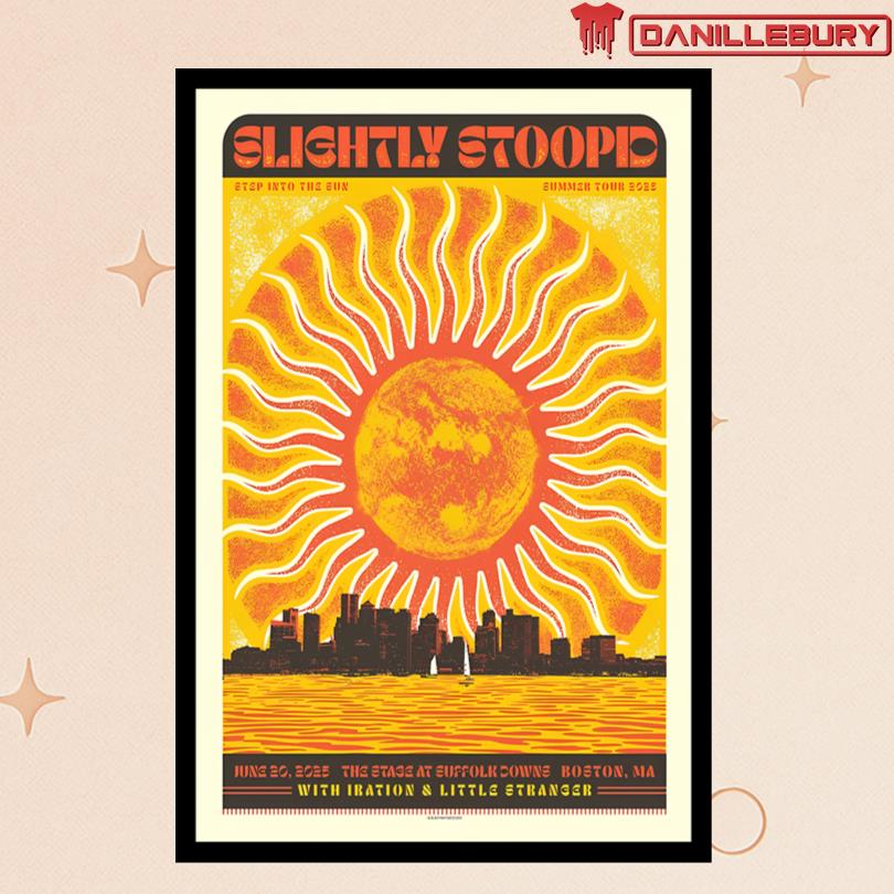 Slightly Stoopid June 20 2025 Suffolk Downs Show Poster