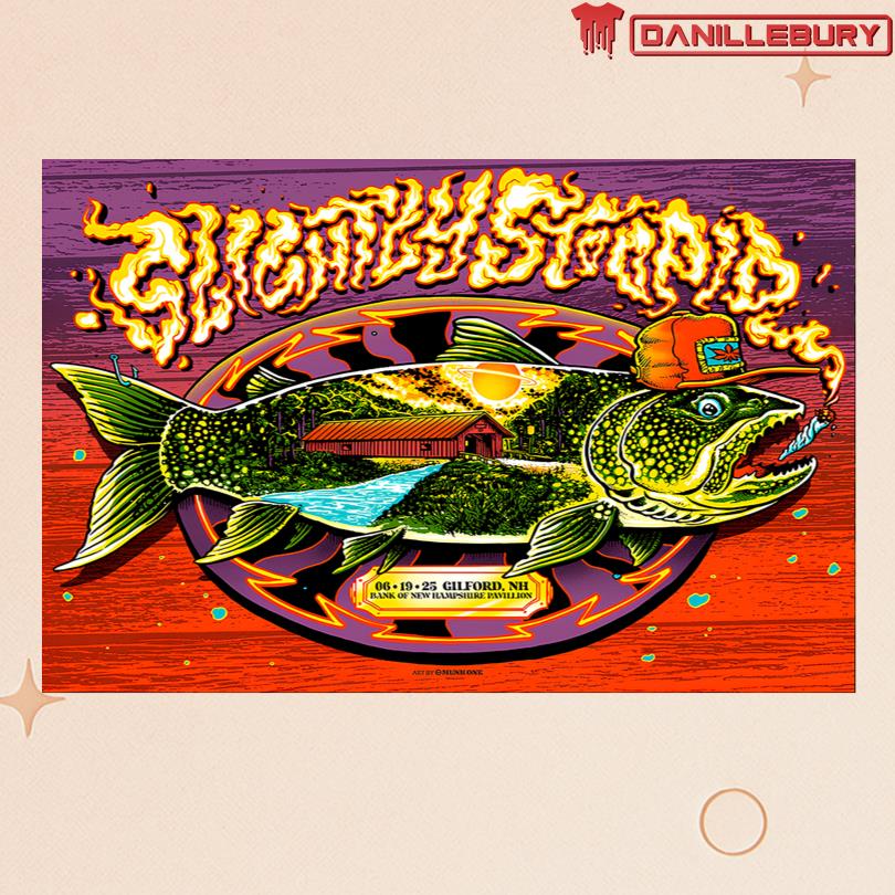 Slightly Stoopid Show at Gilford NH June 19 2025 Poster