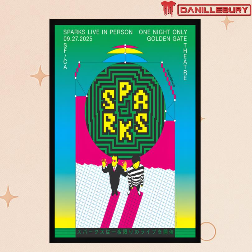 Sparks September 27 2025 San Francisco Event Poster