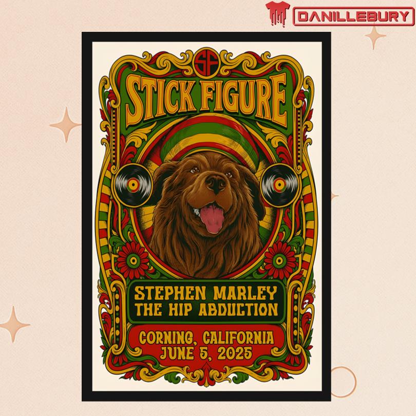 Stick Figure June 5 2025 Corning CA Poster
