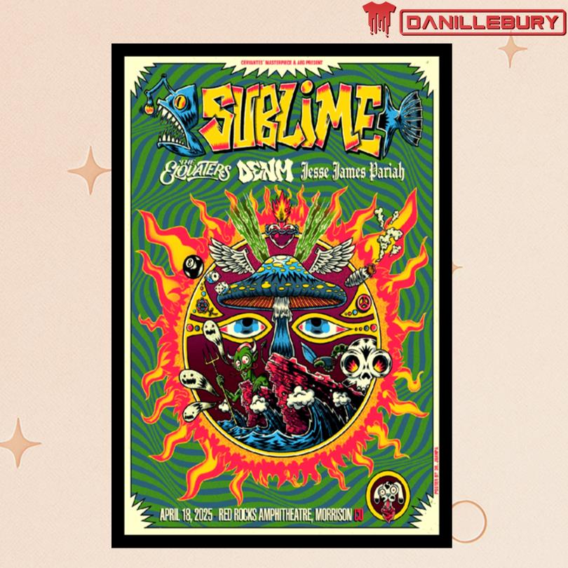 Sublime At Morrison CO April 18 2025 Poster