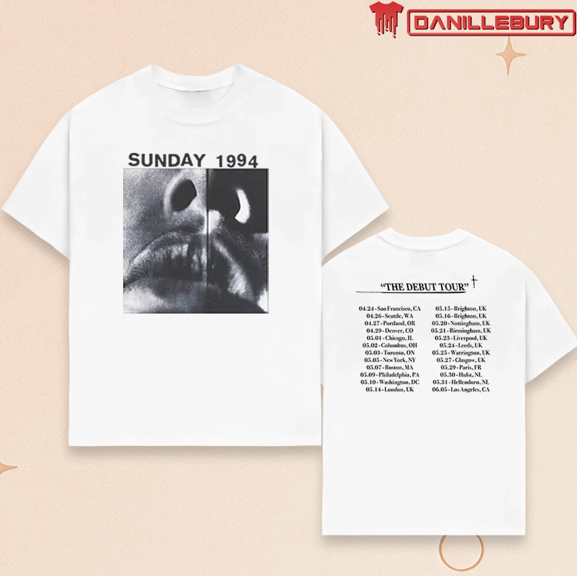 Sunday 1994 The Debut Tour Tee