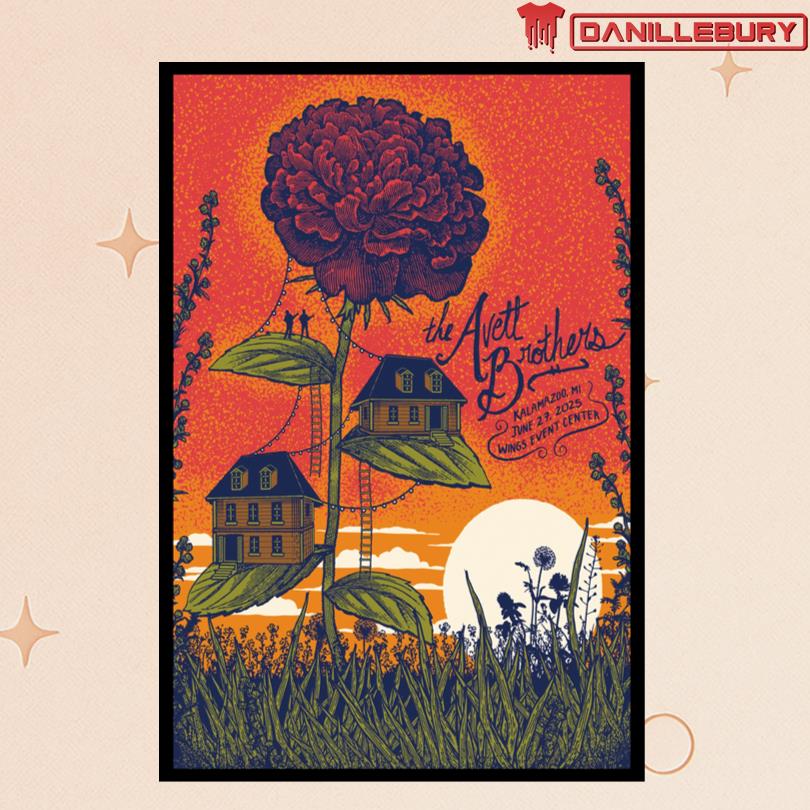 The Avett Brothers Jun 27 2025 The Arena at Wings Event Center Kettering, OH Poster