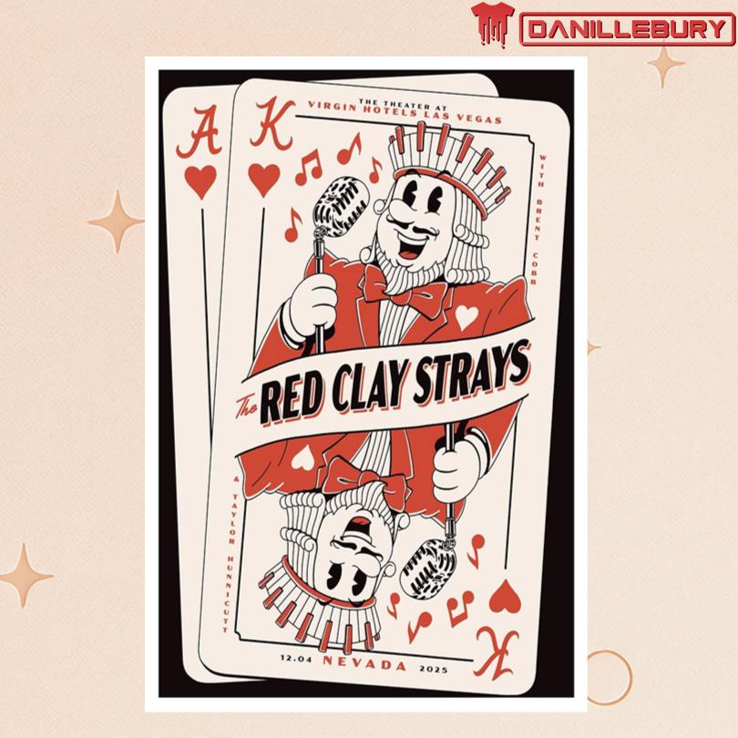 The Red Clay Strays At Virgin Hotels Las Vegas December 4 2025 Poster