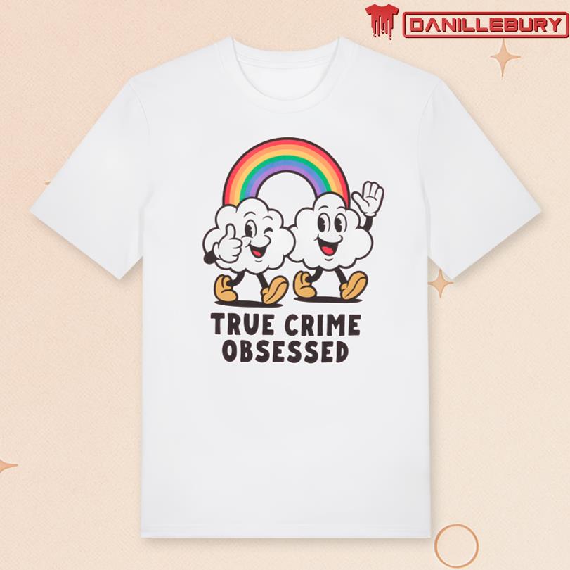 True Crime Obsessed TCO Clouds Tee