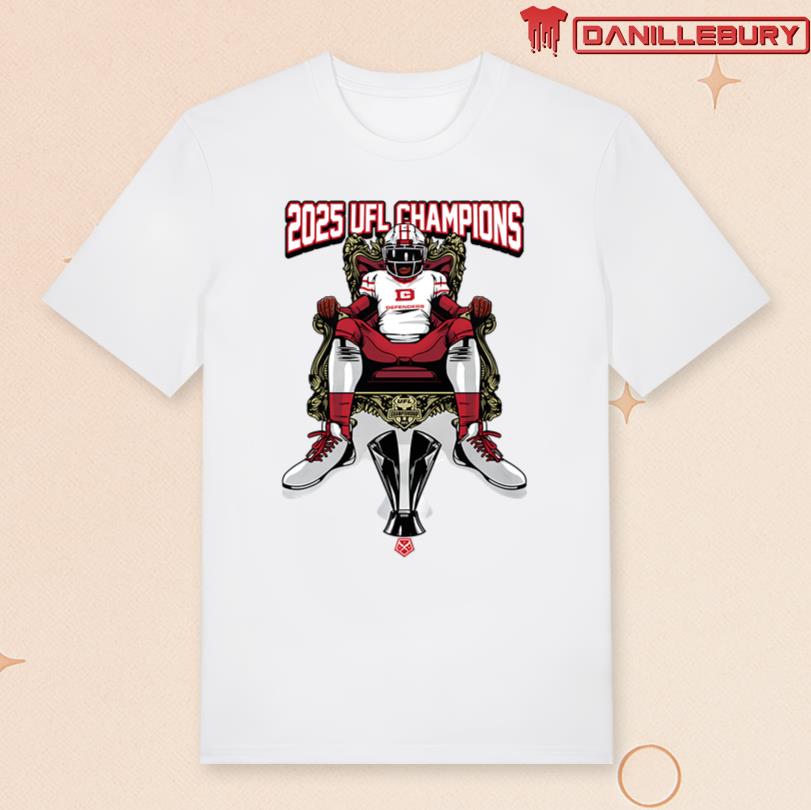UFL DC Defenders Championship Throne Shirt
