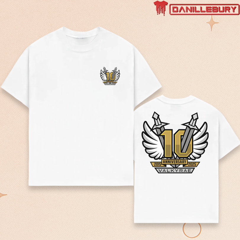 Valkyrae 2015-2025 Anniversary Tee