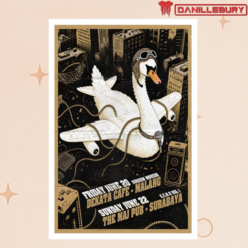 White Swan At Lalang June 20 2025 Show Poster