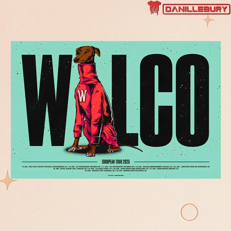 Wilco 2025 Event European Tour Poster