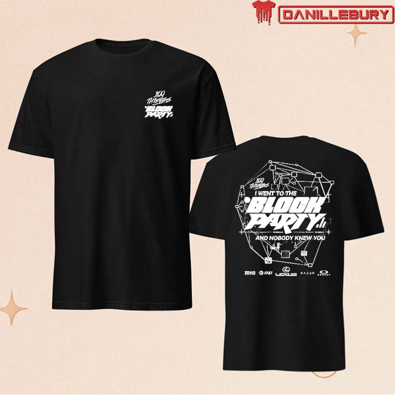 100 Thieves Summer Block Party Shirt
