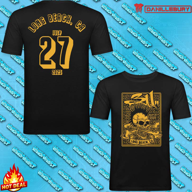 311 Band Vans Warped Tour Long Beach, CA July 27 2025 Event Tee