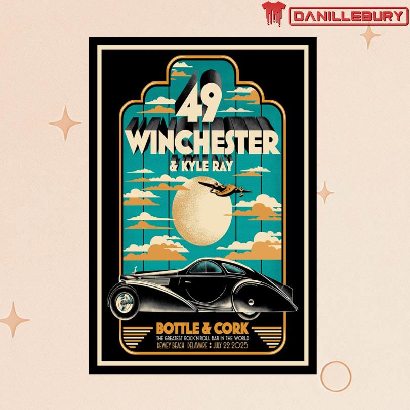 49 Winchester And Kyle Ray July 22 2025 Dewey Beach Delaware Poster