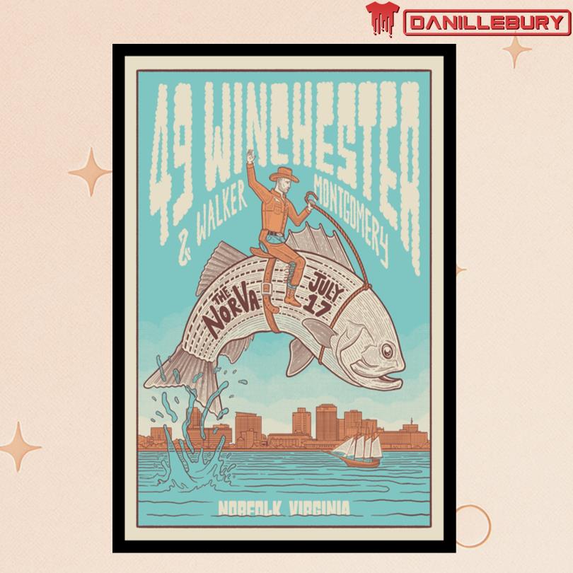 49 Winchester July 17 2025 The NorVA in Norfolk, Virginia Poster