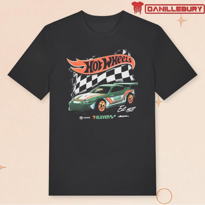 7-Eleven x Hot Wheels Checker Shirt