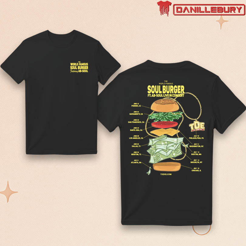 Ab-Soul Soul Burger Tour Shirt