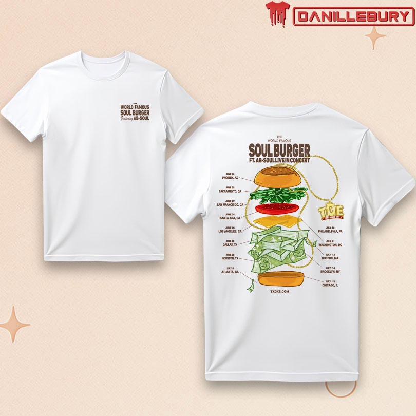 Ab-Soul Soul Burger Tour Tee
