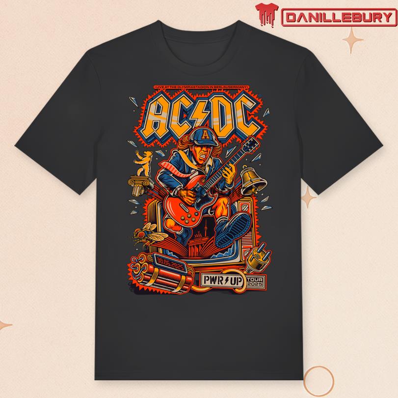 ACDC June 30 2025 Olympiastadion Berlin Shirt