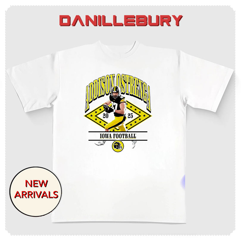 Addison Ostrenga Iowa Hawkeyes Illustrated shirt