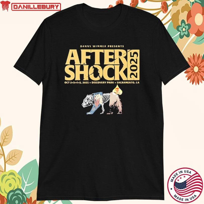 Aftershock Festival At Discovery Park Sacramento CA October 2-3-4-5 2025 Lineup T-shirts
