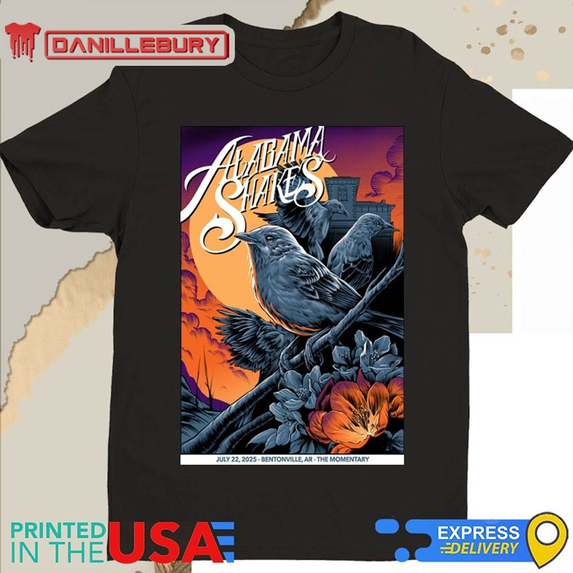 Alabama Shakes Bentonville July 22 2025 Shirt