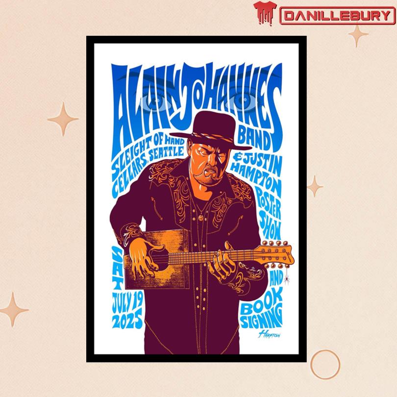 Alain Johannes July 19 2025 Poster