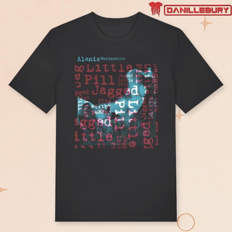 Alanis Morissette JLP Portrait Text Tee
