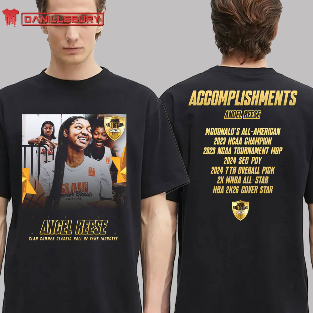 Angel Reese Slam Summer Classic Hall Of Fame NBA 2K26 Tee
