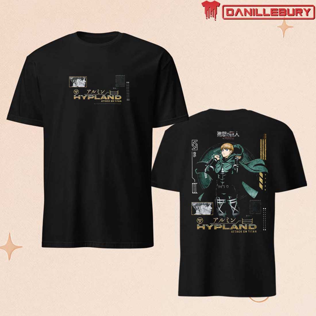 Aot Armin Shirt Hypland Merch