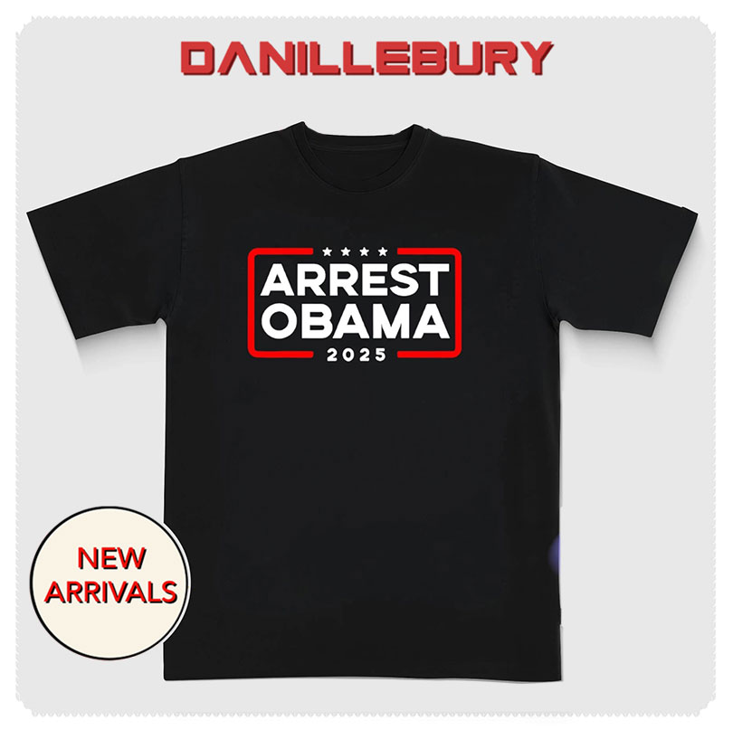 Arrest Obama 2025 star shirt
