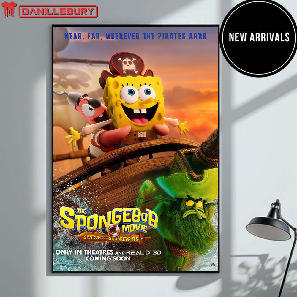 Arrr You Ready The SpongeBob Movie Search For Square Pants 2025 Official Poster