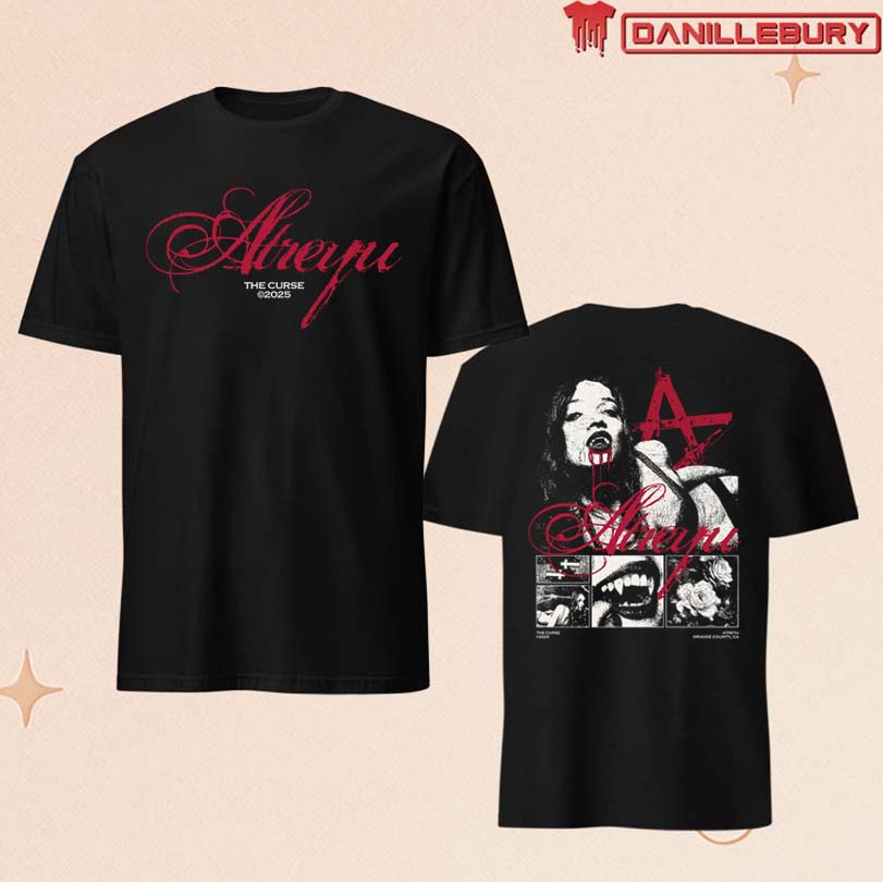 Atreyu The Curse 2025 Merch