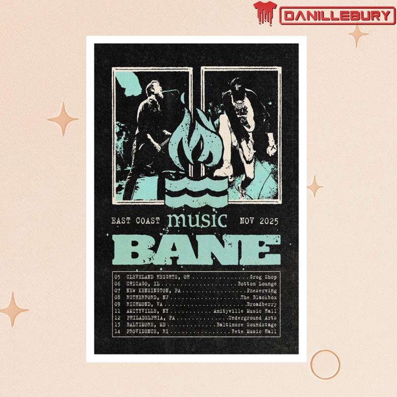 Bane East Coast Nov 2025 Poster