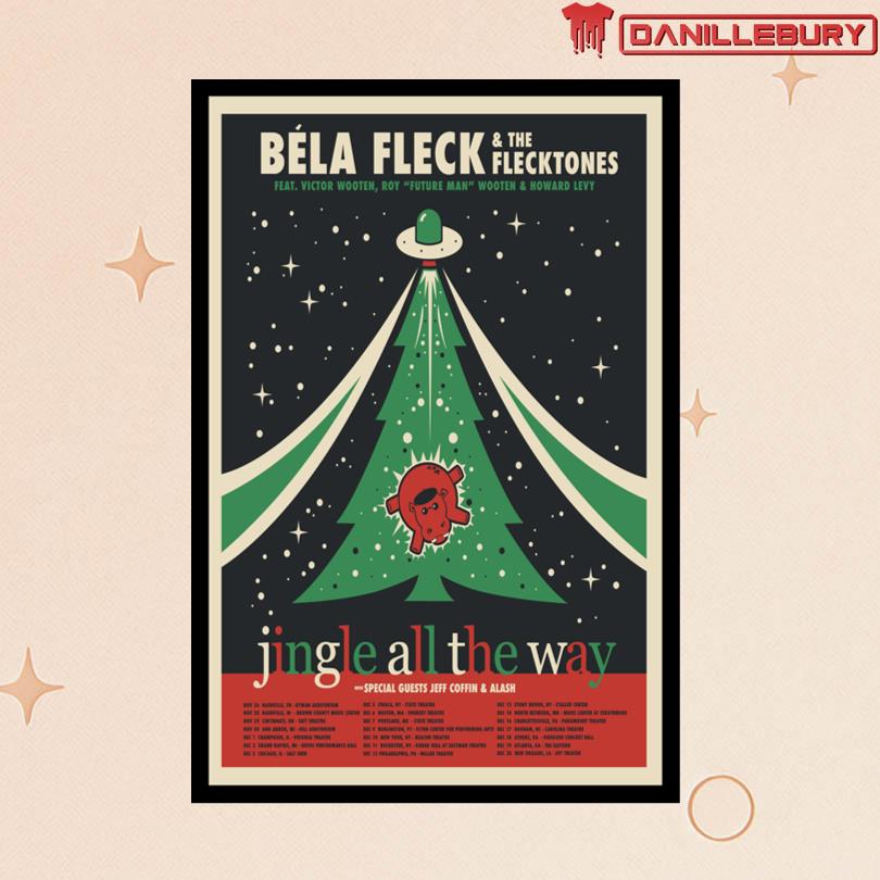 Bela Fleck & The Flecktones Jingle All The Way 2025 Poster