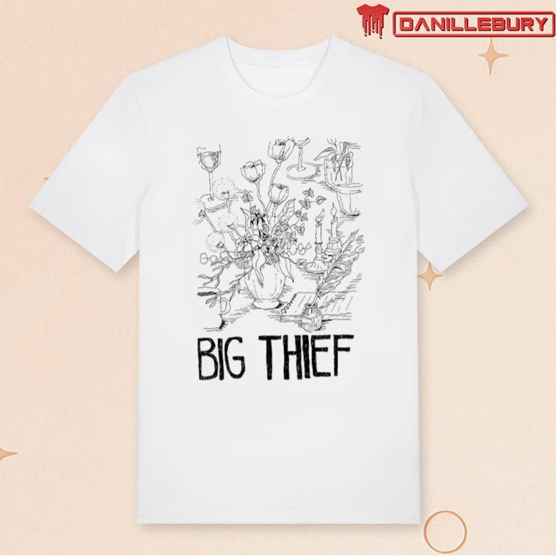 Big Thief Flowers & Candles T-Shirt