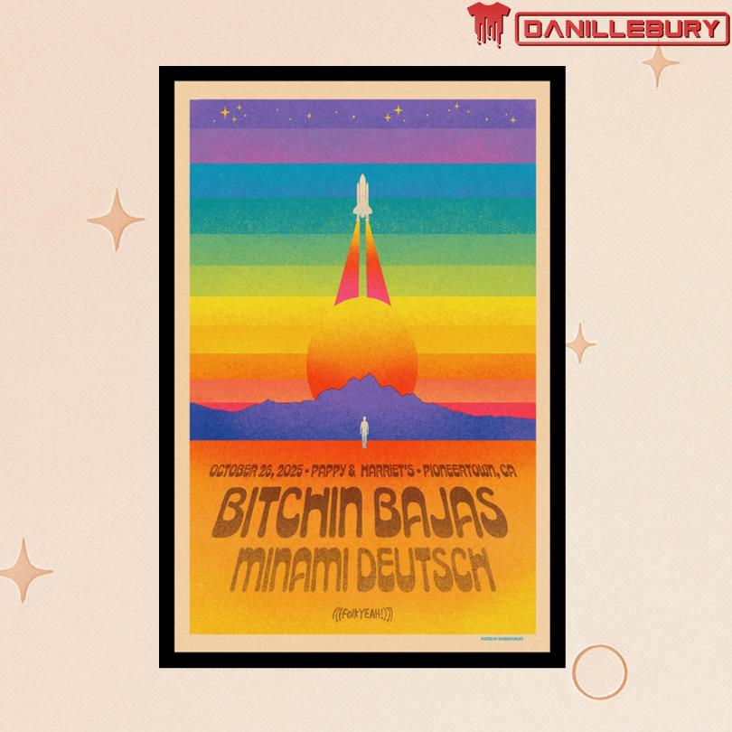 Bitchin Bajas & Minami Deutsch Pioneertown Oct 26th 2025 Poster