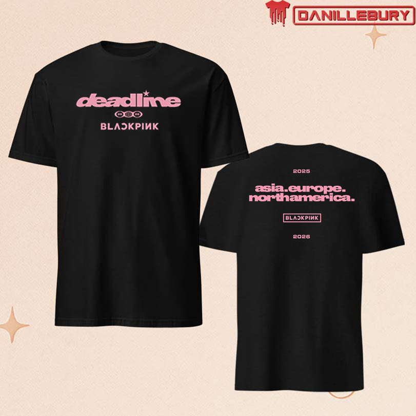 Blackpink Continent Logo 2025 Merch
