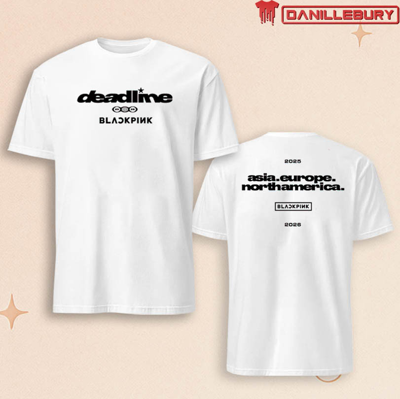 Blackpink Continent Logo Tee