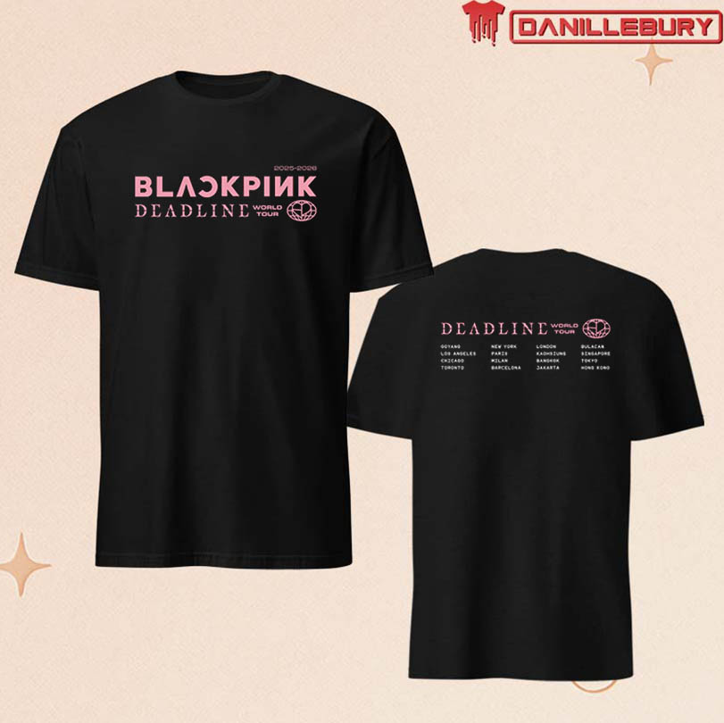 Blackpink World Tour 2025 T-shirt